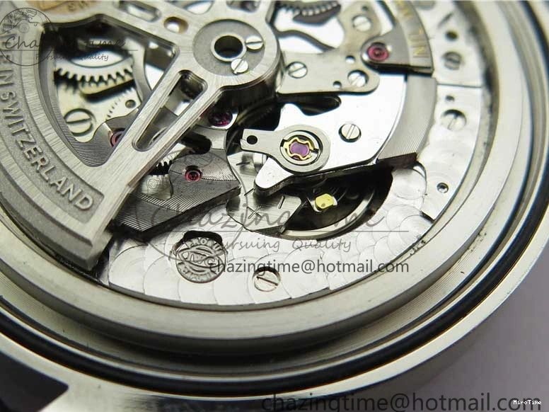 MIROTIME 0519 TimelessDesign Portuguese IW358304 ZF 1:1 Best Edition SS Blue Dial on Leather Strap A 7078